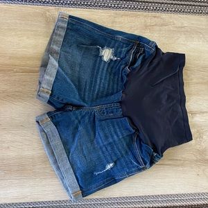 Old Navy Maternity Jean Shorts size 8